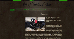 Desktop Screenshot of onholidayfarm.com